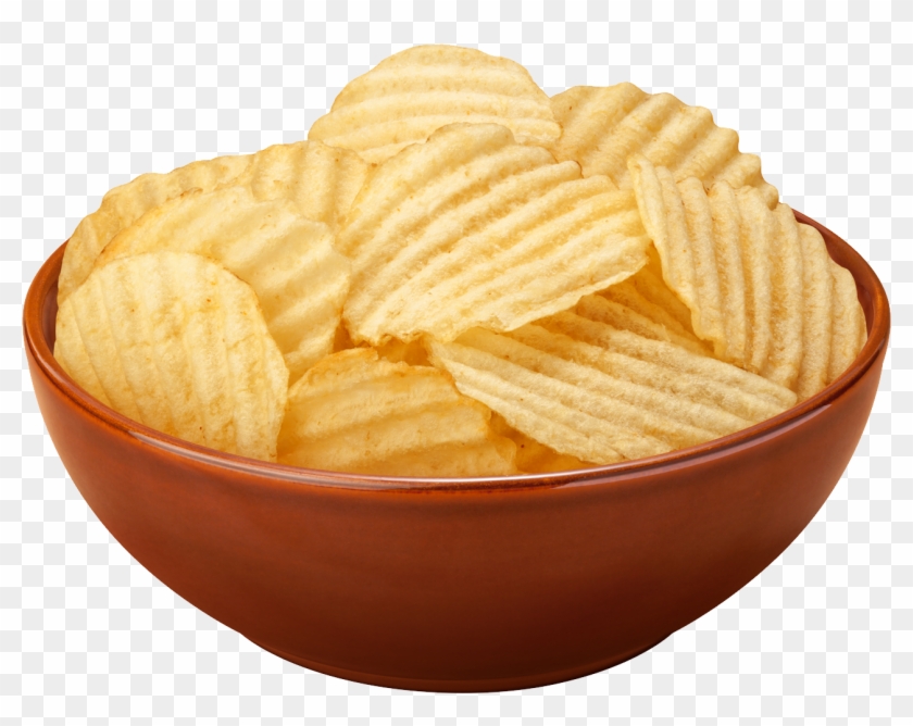 Potato Chips Png - Ruffles In A Bowl #462455
