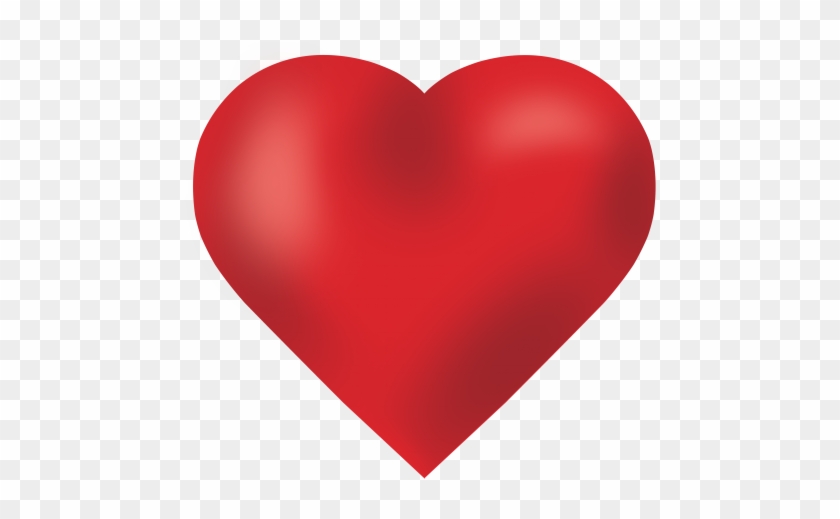 Love Heart Png Image - Big Red Heart #462487