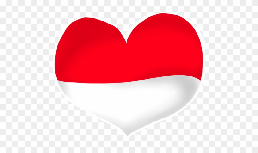 Merah Putih Heart By Jane10 - Heart #462512