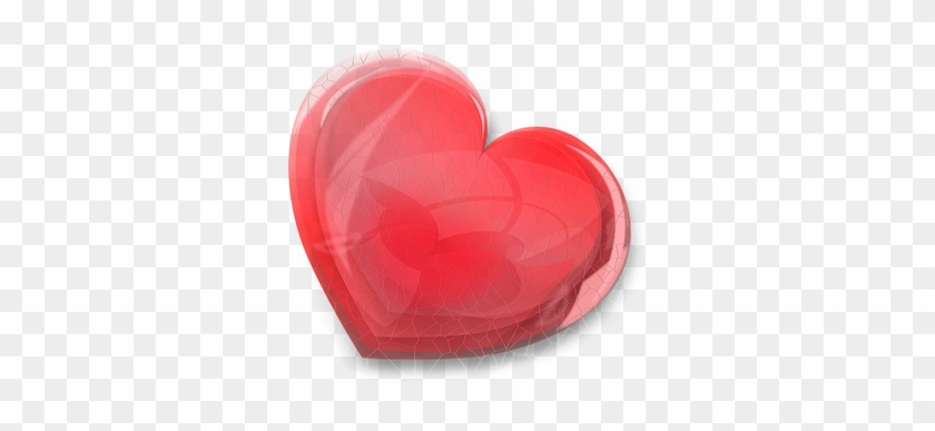 Red Broken Heart Heart Love Broken Symbol - Heart #462531