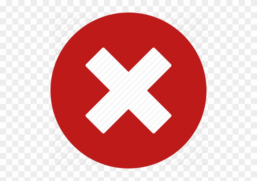 Cancel, Close, Delete, Eraser, Exit, Remove, Trash - X In Red Circle #462653