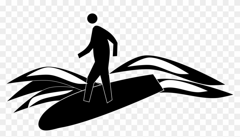 Pedestrian Surfer - Illustration #462716