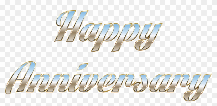 Best Hd Happy Anniversary Typography No Background - Happy Anniversary Png Text #462770