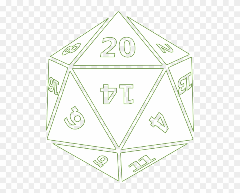 Dice Clipart 20 Sided - Dice #462777