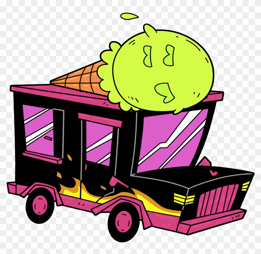 Deadly Ice Cream Truck, Driverus Deadlius - Toejam And Earl Back In The Groove Earthling #462799