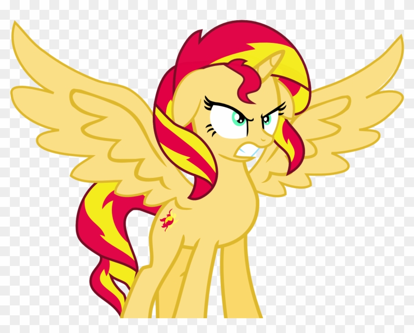 Ailcorn Sunset Shimmer Anger By Mighty355 - My Little Pony Sunset Shimmer Princess #462818