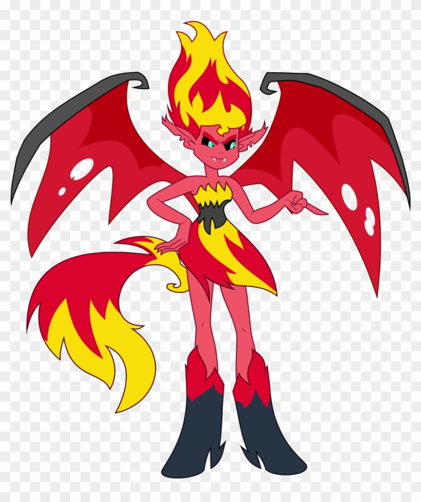 Sunset Shimmer Demon Vector By Ponyalfonso Sunset Shimmer - Equestria Girls Sunset Shimmer Demon #462848