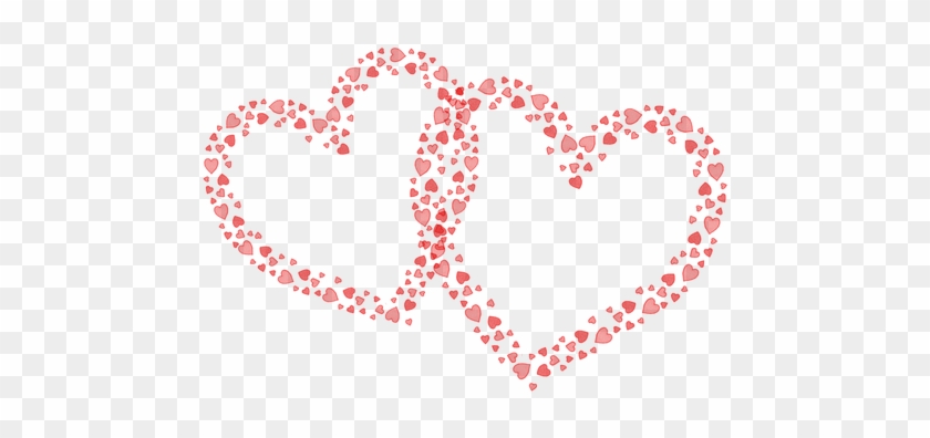 Valentine's Day Love Hearts In Love Heart - Valentine's Day #462859