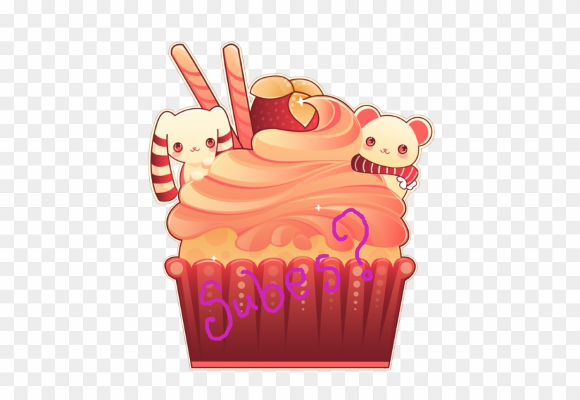 Cupcake-kawaii By Yuukistraw97 - Birthday Cake #462975