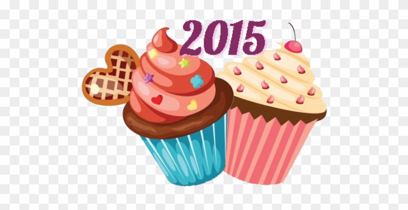 Cupcake Sponsor2013 Cupcake Sponsor2014 Cupcake Sponsor2015 - Ekunstreet 48x Personalised 40mm Round Cupcake Birthday #463003