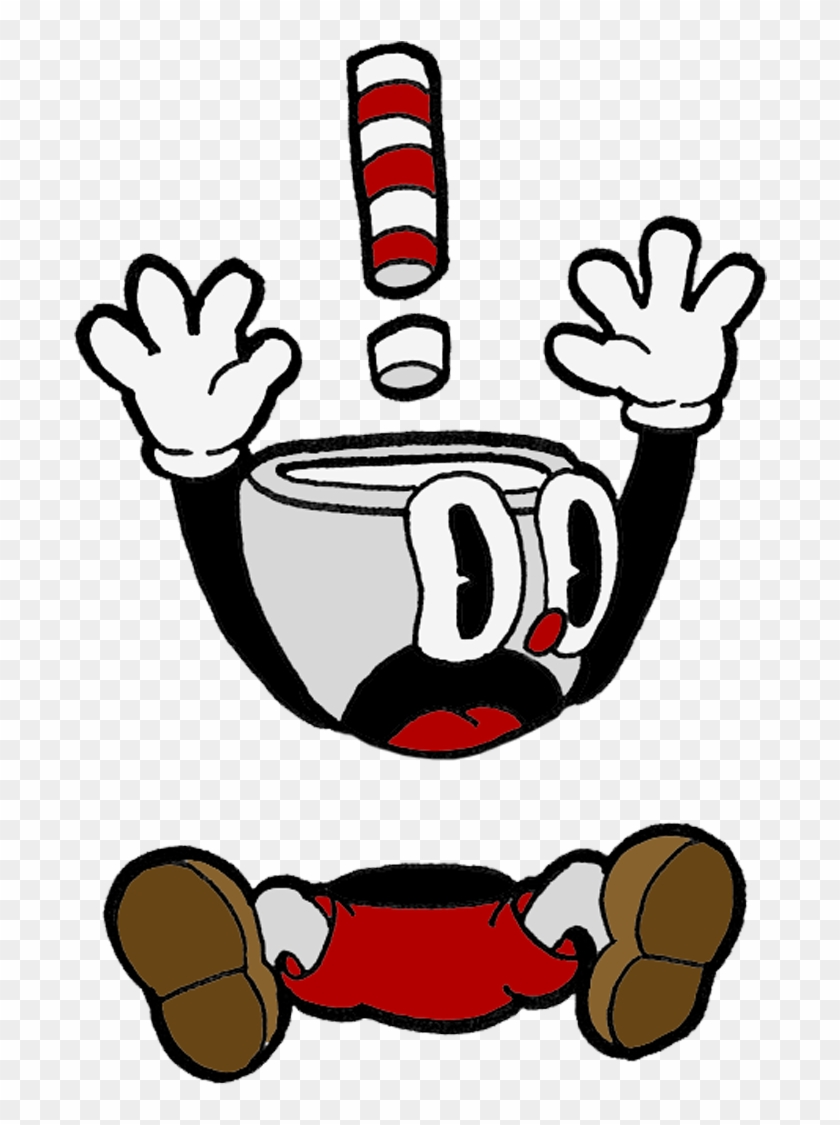 Cuphead Art Run Cuphead Art Hit - Cuphead T Shirt #463099
