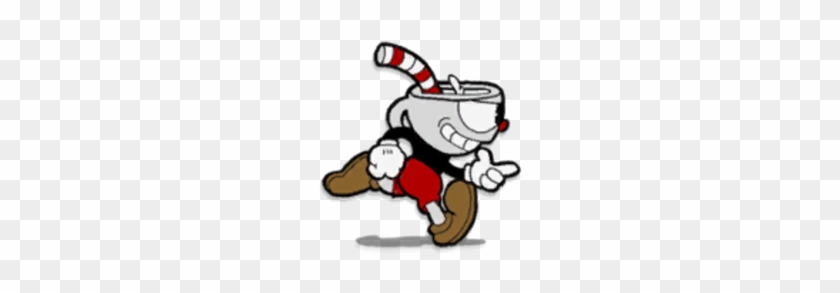 Cuphead Run N Gun - Cuphead Running Png #463102