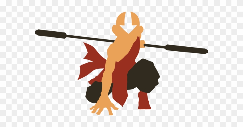 Avatar Aang Silhouette By Azza1070 On Deviantart - Avatar The Last Airbender #463181