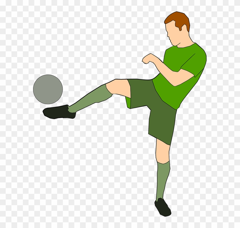 Cartoon Soccer Players 27, Buy Clip Art - Vektor Pemain Sepak Bola #463219