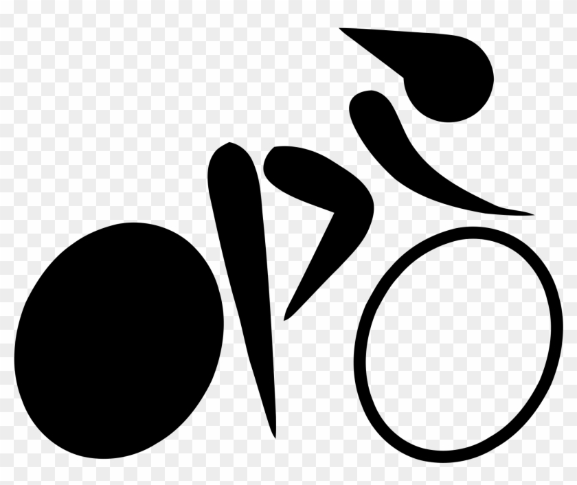 Track And Field Clipart 9, - Track Cycling Olympic Symbol #463227