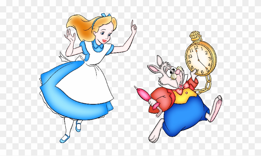 Alice's Adventures In Wonderland White Rabbit Tweedledum - Alice's Adventures In Wonderland White Rabbit Tweedledum #463285