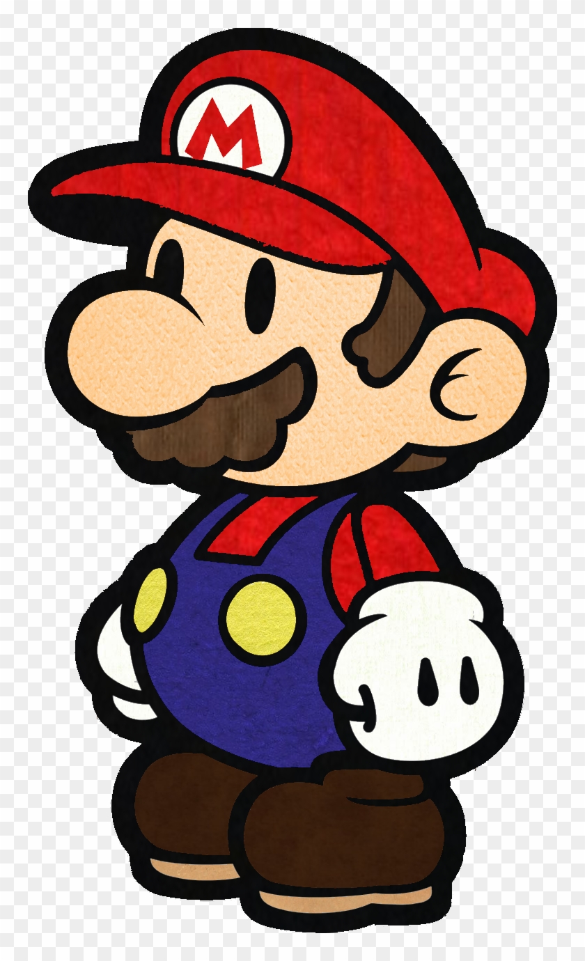 Mario Is A Heroic Plumber And The Main Character Of - Paper Mario Standing #463293