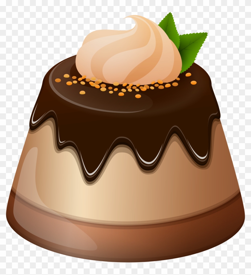Chocolate Cake Clipart Png Collection - Mini Cakes Clipart #463458