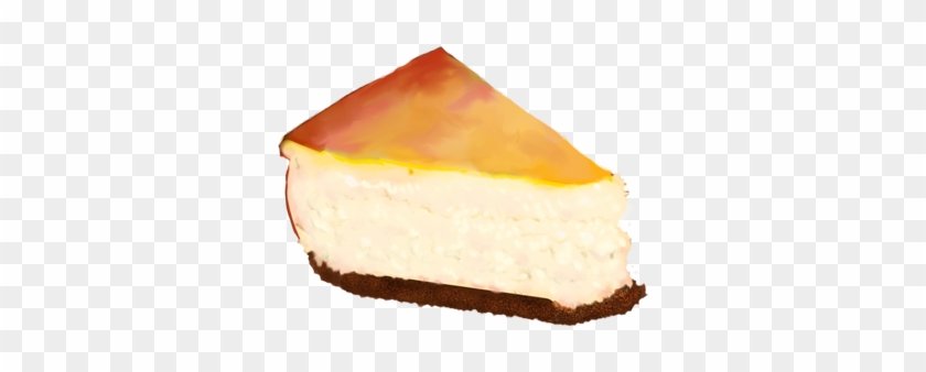 Cheesecake Slice, Plain By Emptypulchritude - Cheesecake Drawing Png #463476