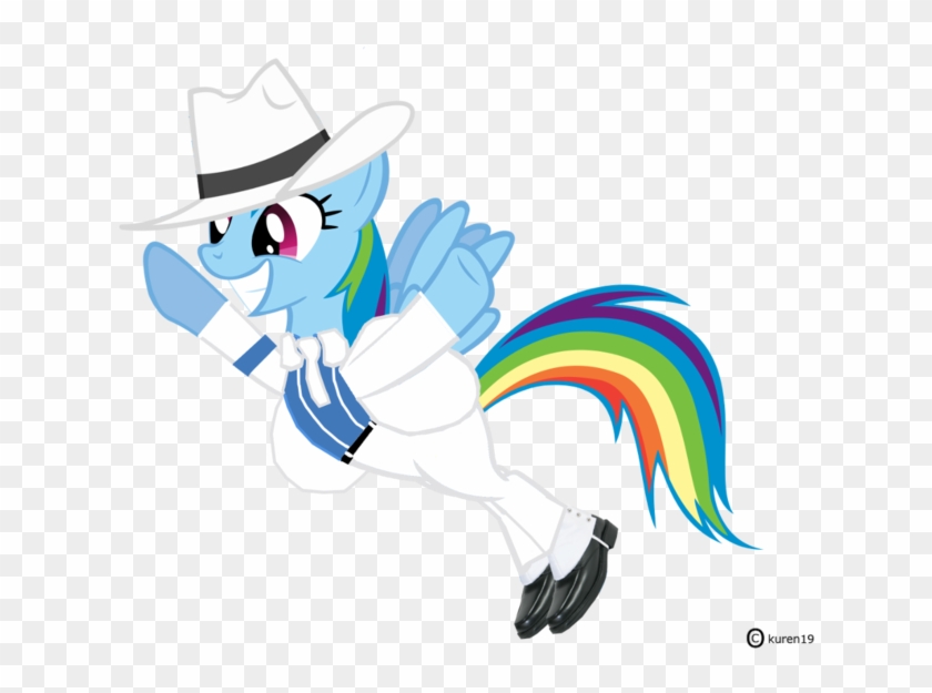 Kuren247, Michael Jackson, Rainbow Dash, Safe, Simple - Michael Jackson #463535