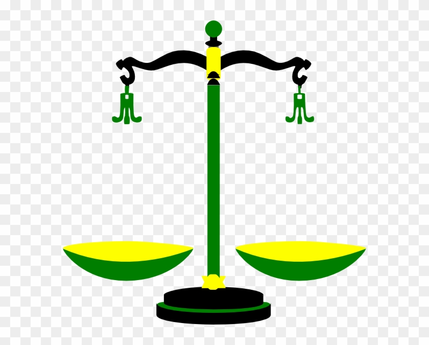 Scales Of Justice Clip Art #463536