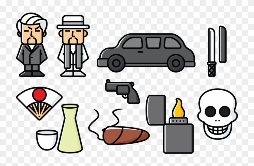 Yakuza, Japans Organized Crime Icons - Graphics #463596