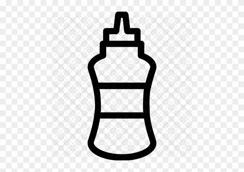 Ketchup Bottle Icon - Ketchup #463599