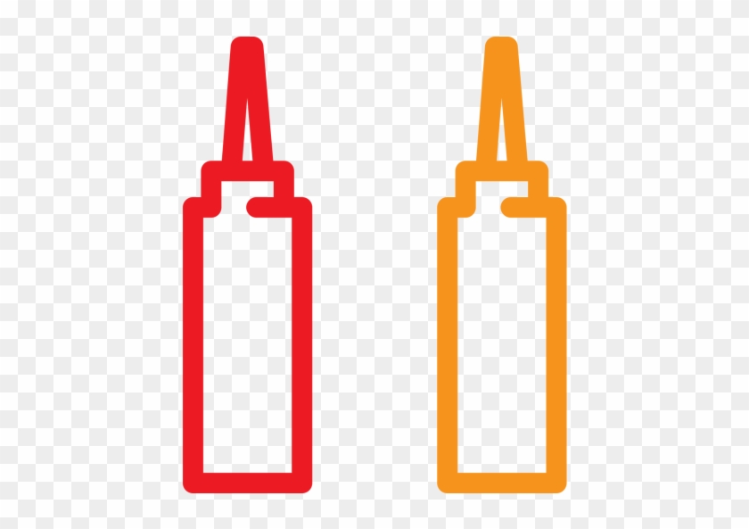 Ketchup Bottle Icon - Ketchup #463621