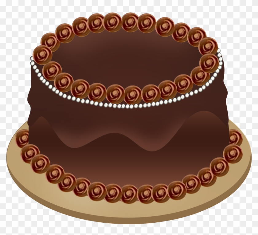 Sponge Cake Clipart Transparent - Chocolate Cake Cliparts Png #463640