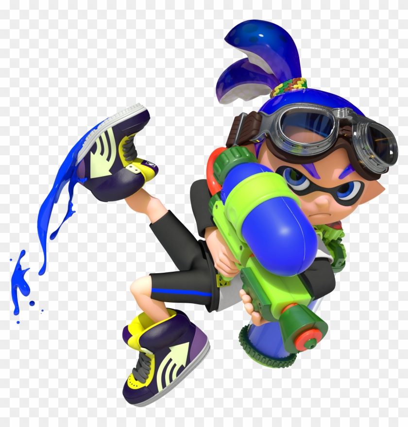 Inkling Boy Splatoon Official Render Game Art By Nintendo - Inkling Boy Splatoon Official Render Game Art By Nintendo #463700