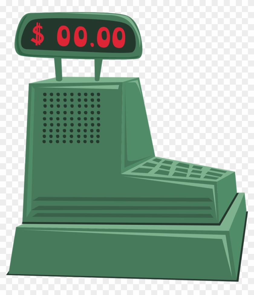 Lipa Na Mpesa Charges - Back Of Cash Register Clipart #463688