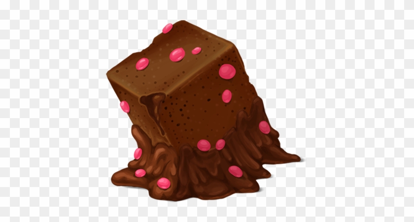 Pin Chocolate Cake Clipart - Pixel Art Chocolate #463734