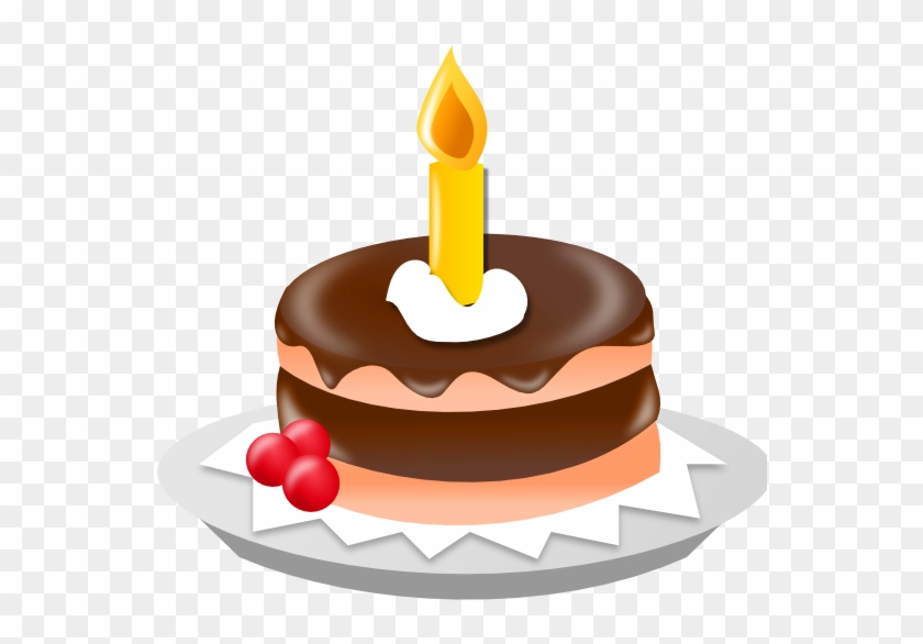Chocolate Cake Clipart Small Cake - Birthday Cake Clip Art #463741
