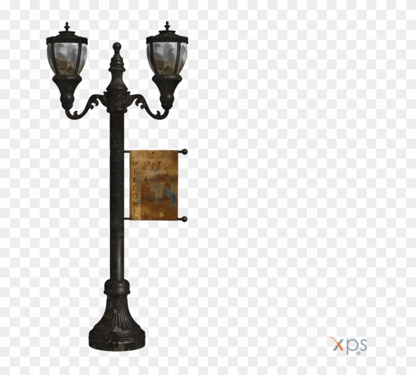 Delightful Antique Street Lamp By Luxxeon By Tiffli - Street #463789