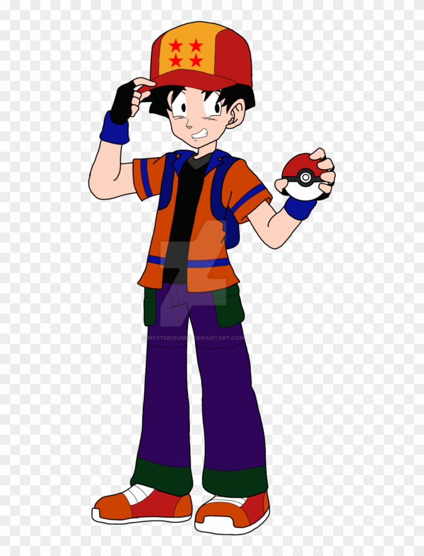 Gohan The Pokemon Trainer By Mysteriousrt - Cartoon #463795