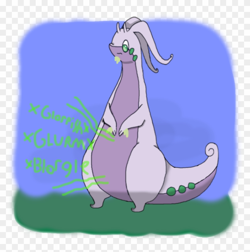 [rq] Hungry Goodra By Killhaloring - Cartoon #463798