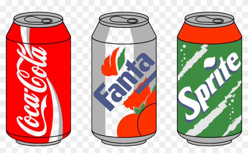 Coca-cola Soft Drink Clip Art - Coca Cola Can Drawing #463812