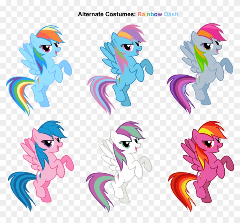 Alternate Costumes, Artist - Rainbow Dash Inspired Custom Designed Dress (halloween #463968