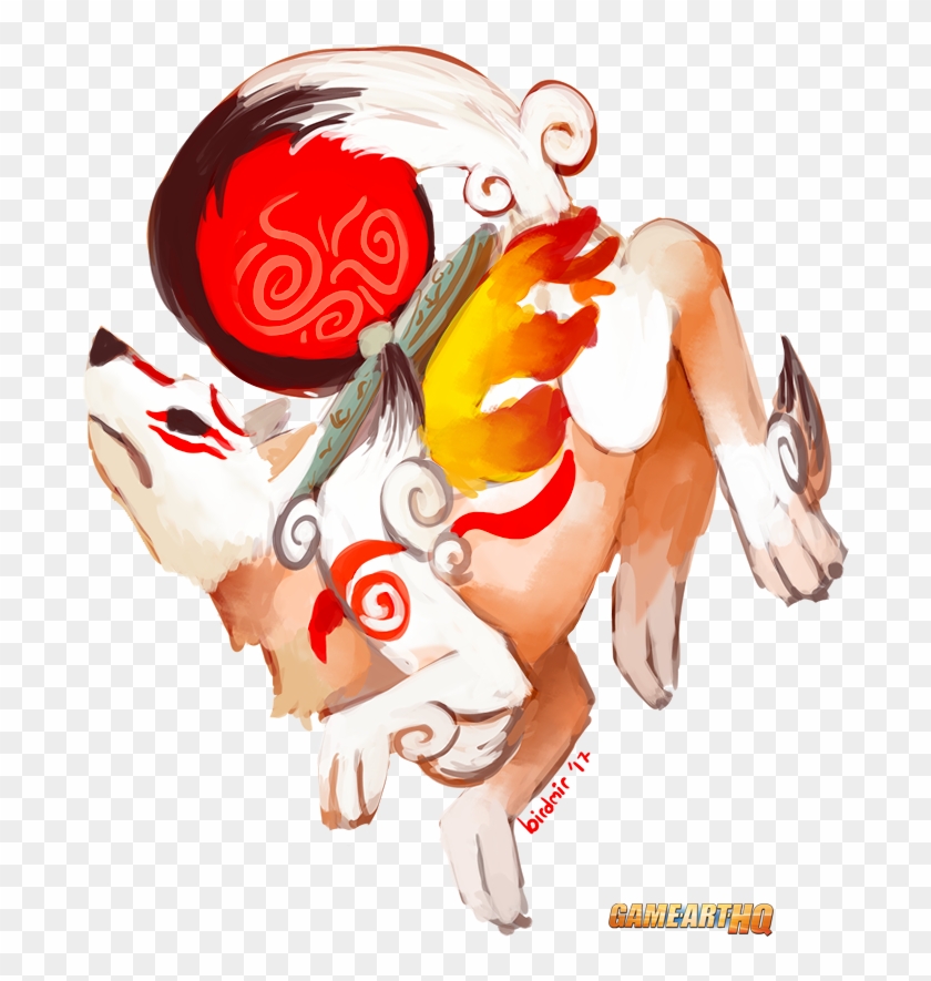 Amaterasu Is One Of The Relative Few Dog Or Wolf-like - Amaterasu #464119