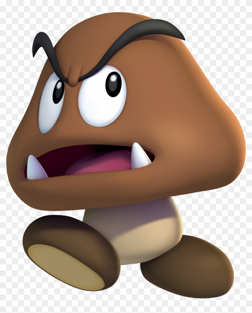 Thumbnail For Version As Of - Goomba Mario Png #464176