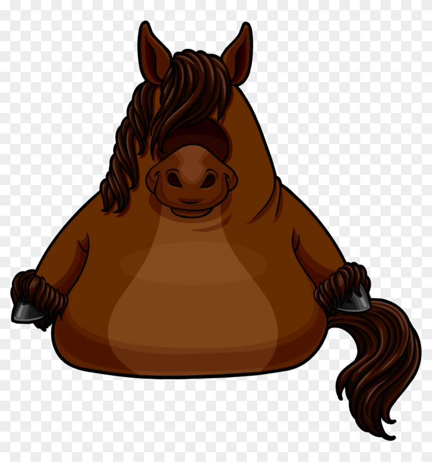 Disfraz De Caballo, 2,000 - Club Penguin Horse Costume #464155