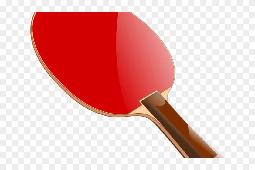 Ping Pong Clipart Bat - Ping Pong Racket Png #464170