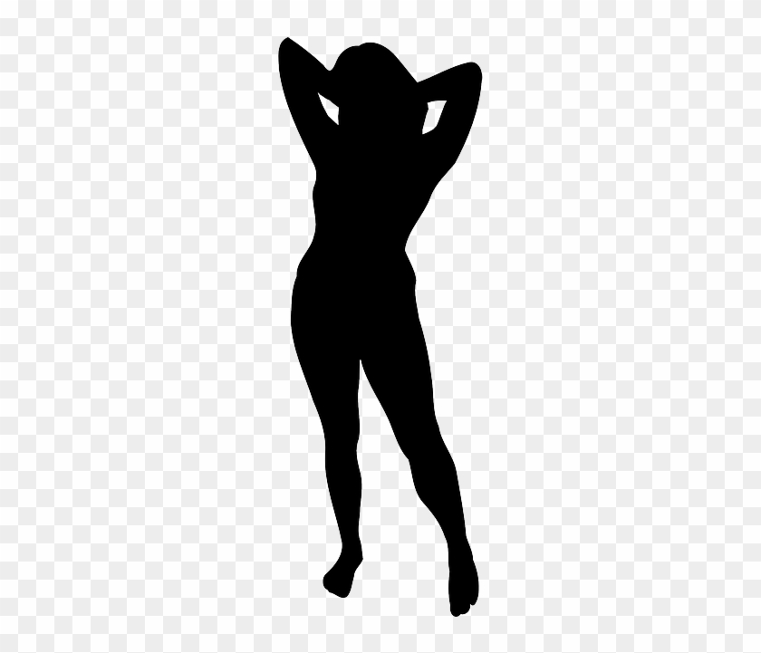 Woman Girl, Black, Female, Silhouette, Woman - Black Woman Silhouette #464273