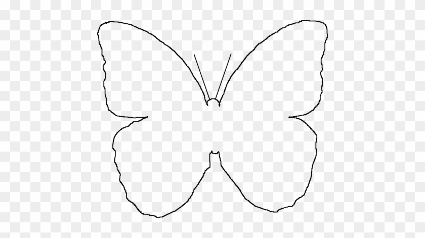 Butterfly Outline Printable Free Coloring Pages On - Butterfly Wing Template Printable #464337