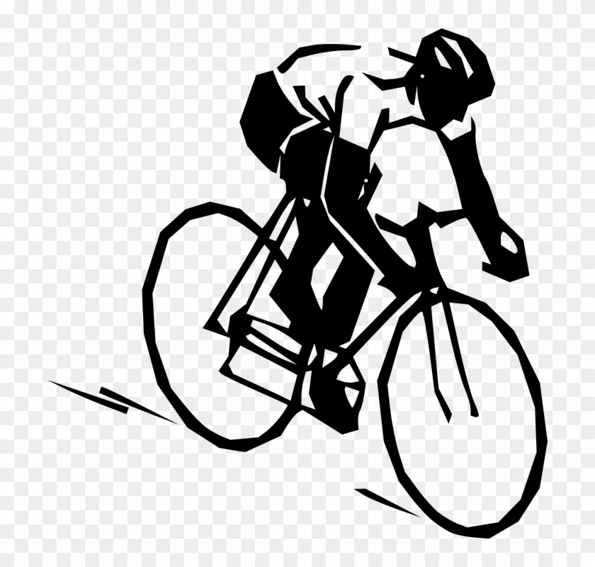 Race- Clipart Black And White Butterfly - Tour De France Png #464344