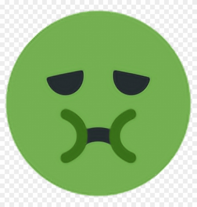 Green Puke Vomit Sick Emoji Freetoedit - Emoji 🤢 #464468