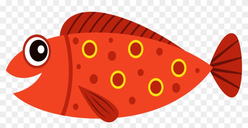Brain Clipart Fish - Transparent Fish Cartoon Png #464496