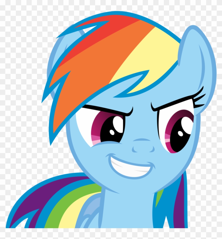Rainbow Dash Awesome Face By Angel The Bunny - My Little Pony Dash For The Crown #464547