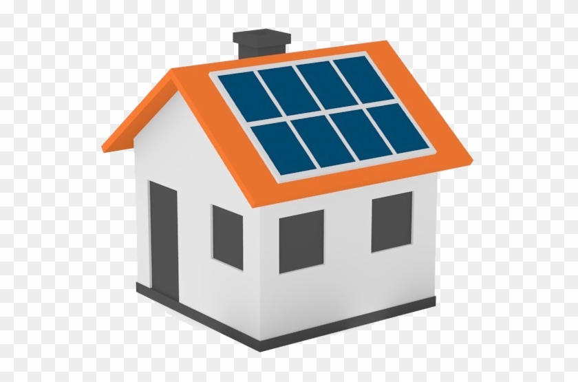Get Pricing - Cartoon House With Solar Panels #464672
