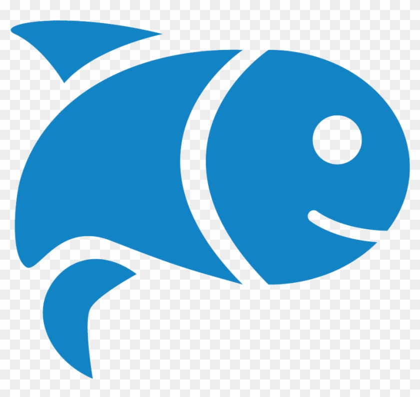 Fish Icon Png Blue #464794